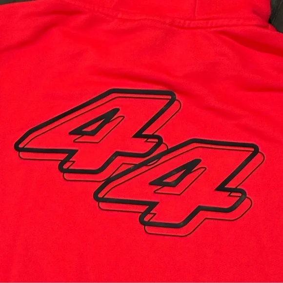 Mercedes-AMG Petronas Lewis Hamilton 2022 Italian GP Hoodie in Neon Pink - Large - Picture 6 of 13